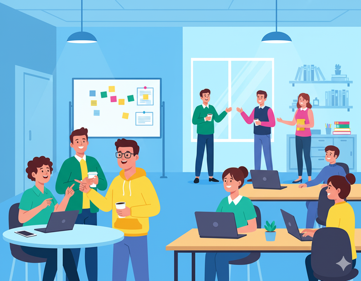 Interactive Learning Management System (LMS)